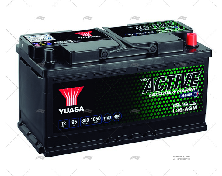 BATTERIE AGM GS 95A-850 YUASA