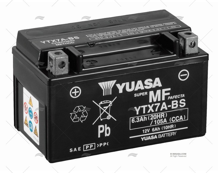 BATTERIE AGM GS 6A YUASA