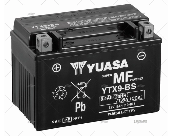 AGM BATTERY GS  8A YUASA