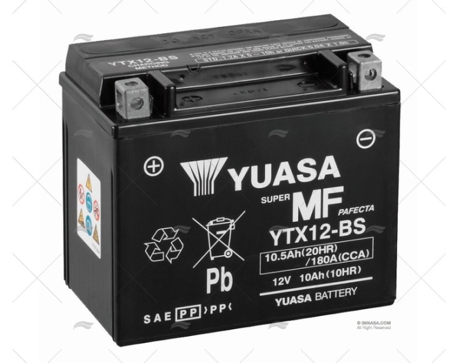 BATTERIE AGM GS 12A YUASA