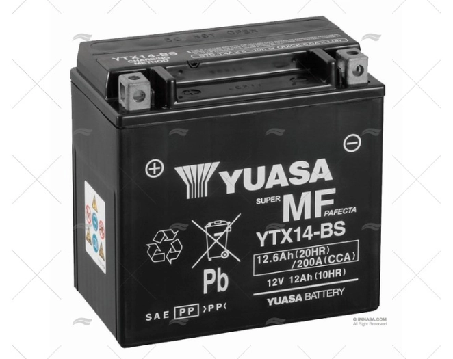 AGM BATTERY GS 14A YUASA