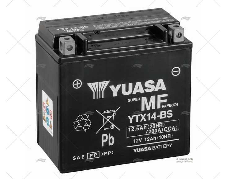 BATTERIE AGM GS 14A YUASA