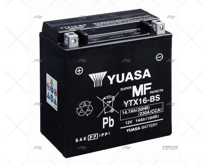 BATTERIE AGM GS 16A YUASA