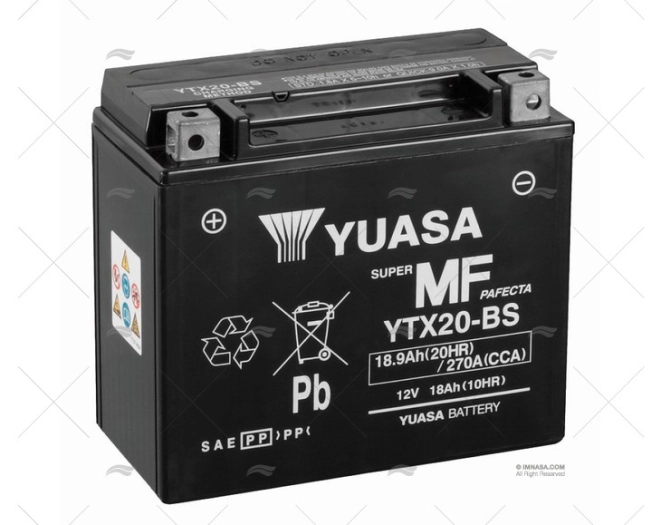 BATTERIE AGM GS 18A YUASA