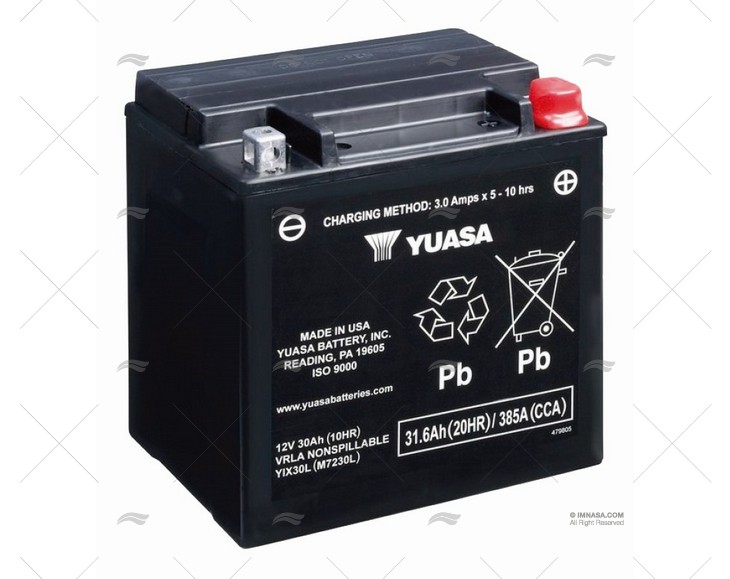 BATTERIE AGM GS 30A YUASA