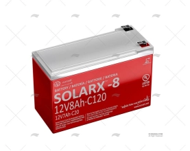 BATTERIE SOLARX AGM   8A 12V XUNZEL