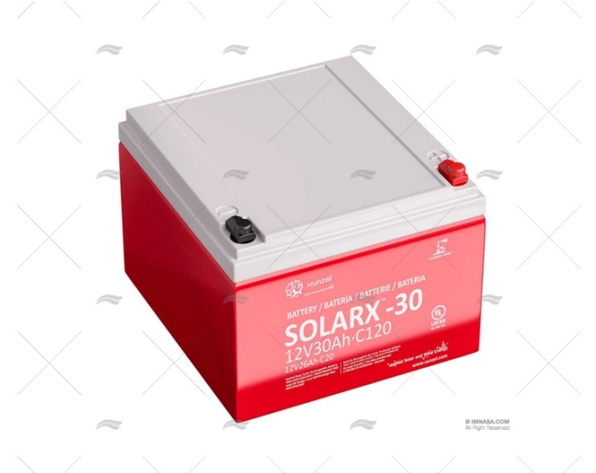 BATERIA  30A AGM SOLARX XUNZEL