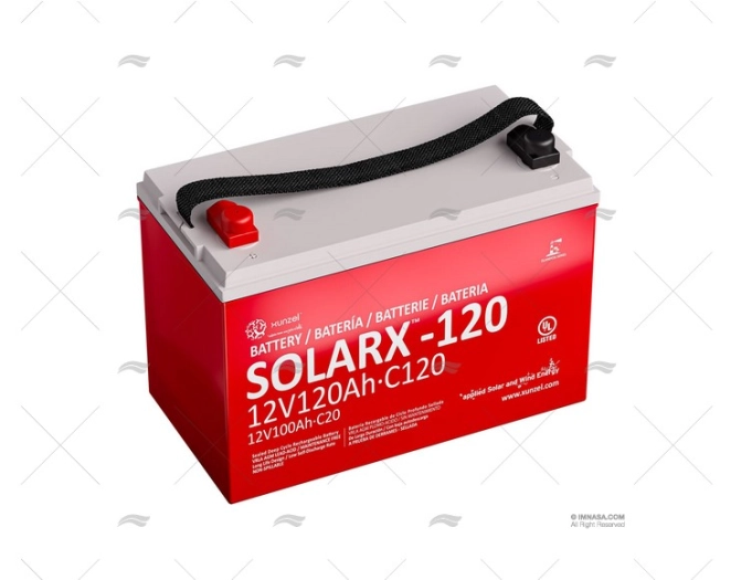 BATERIA 120A AGM SOLARX XUNZEL