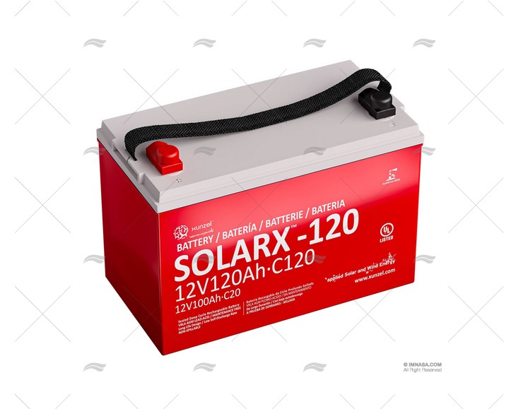 BATERIA 120A AGM SOLARX XUNZEL