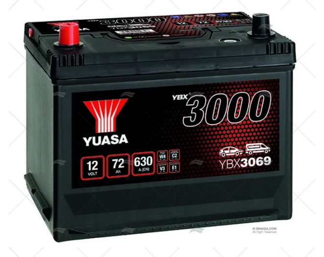 BATTERY YUASA 72A YUASA