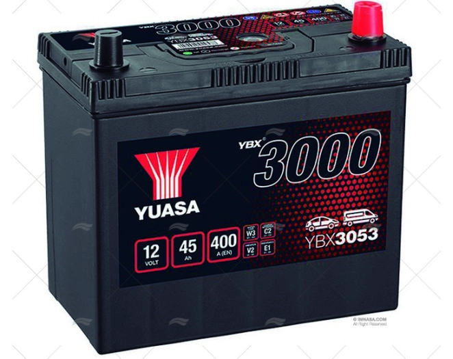 BATTERY YUASA 45A YUASA