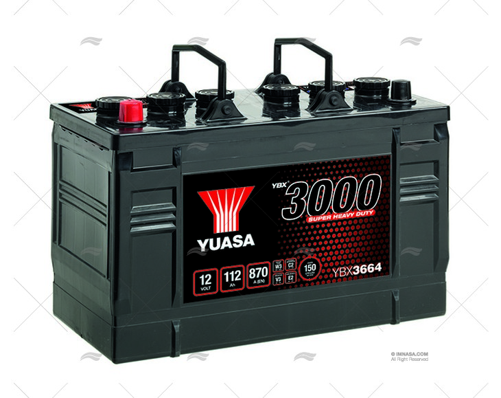 BATTERY YUASA 112A YUASA