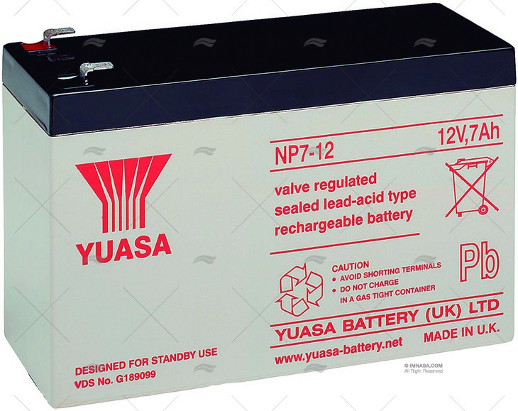 BATERIA   7A AGM YUASA YUASA