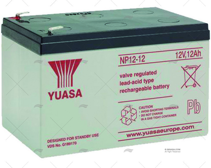 BATTERY YUASA AGM 12A