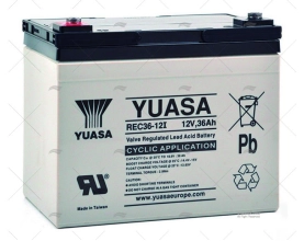 BATERIA  36A AGM YUASA YUASA