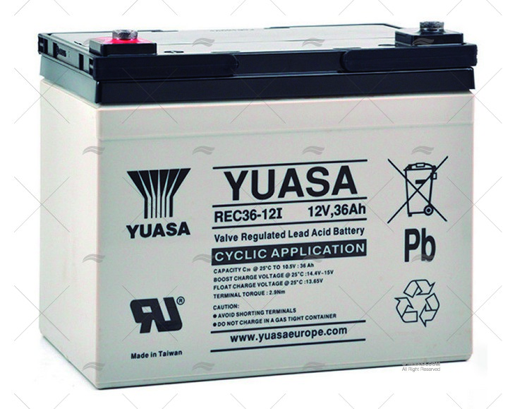 BATERIA  36A AGM YUASA YUASA