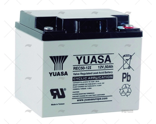 BATERIA  50A AGM YUASA YUASA