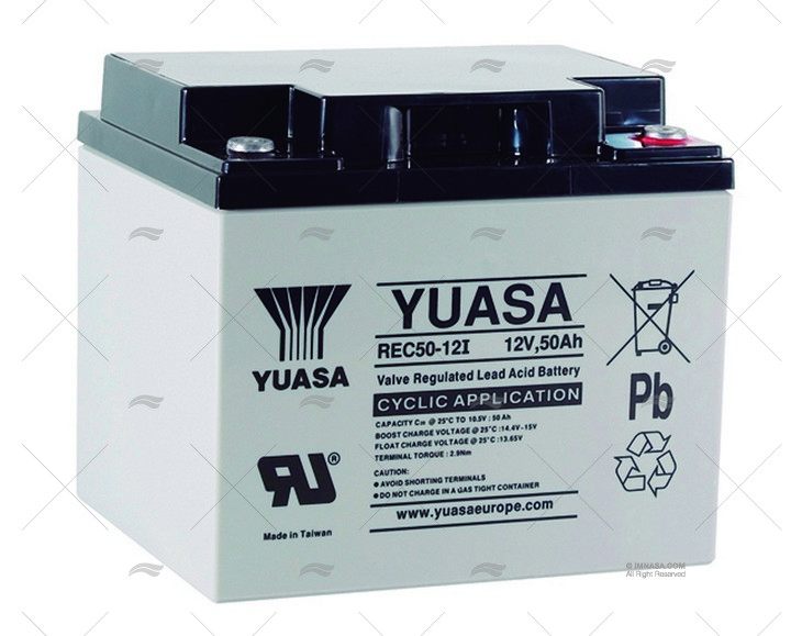 BATTERY YUASA AGM 50A YUASA