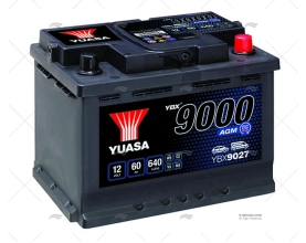 BATTERY YUASA AGM 60A YUASA