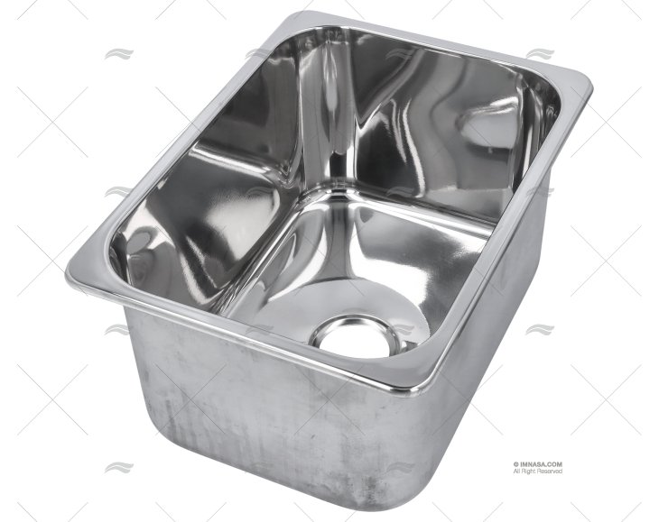 EVIER INOX RECTANGULAIRE 360 x 265 mm BARKA