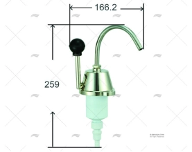 GRIFO BOMBEO MANUAL 3,8L/M MARINE TOWN