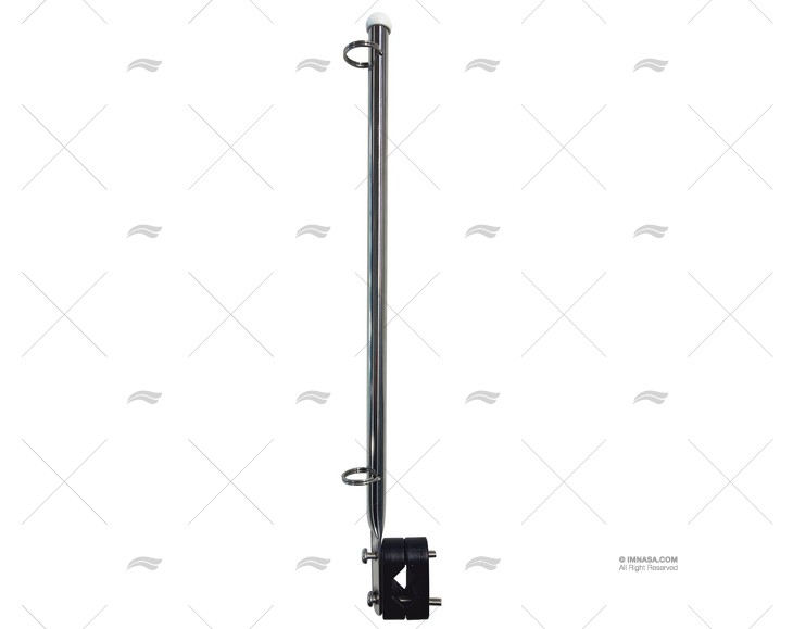 ASTA DE BANDERA INOX SS 304 C/SOPORTE AB