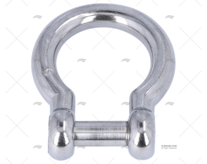 BOW SHACKLE SS 316 ALLEN 8mm