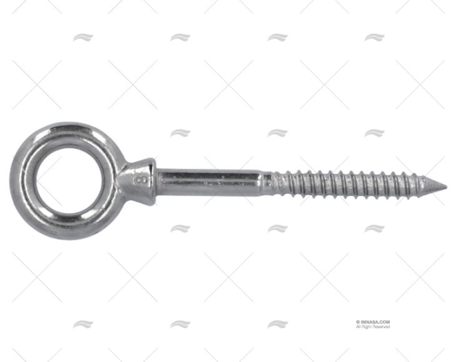 SCREW EYE SS 316 8mm