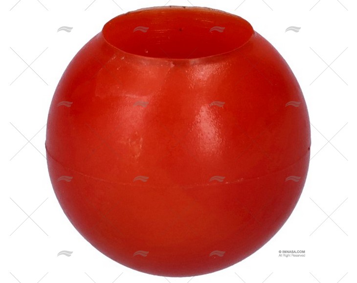 STOPPER KNOB NYLON RED 6mm