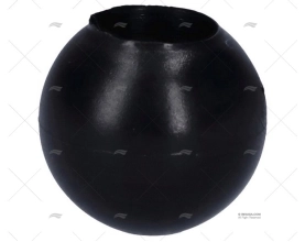 BOULE STOP NYLON NOIR 6mm