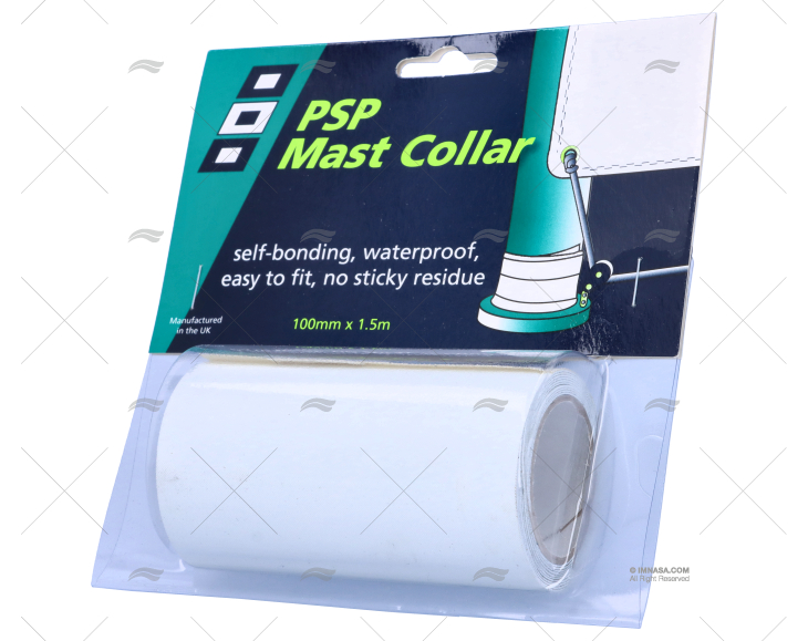 MAST COLLAR 100x1500mm WHITE PSP TAPES