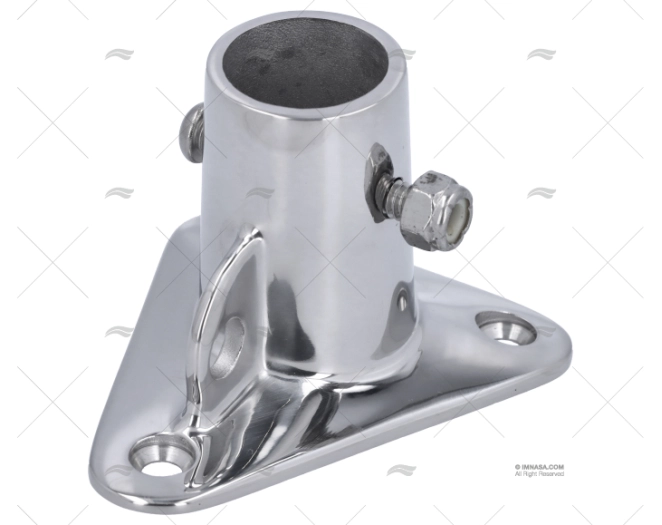 SOPORTE CANDELERO INOX SS 316 84º C/ESP.