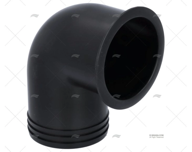 ELBOW 90º F/HOSE VENT 76mm