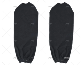 FENDER COVER F10 BLACK ST (PAIR)