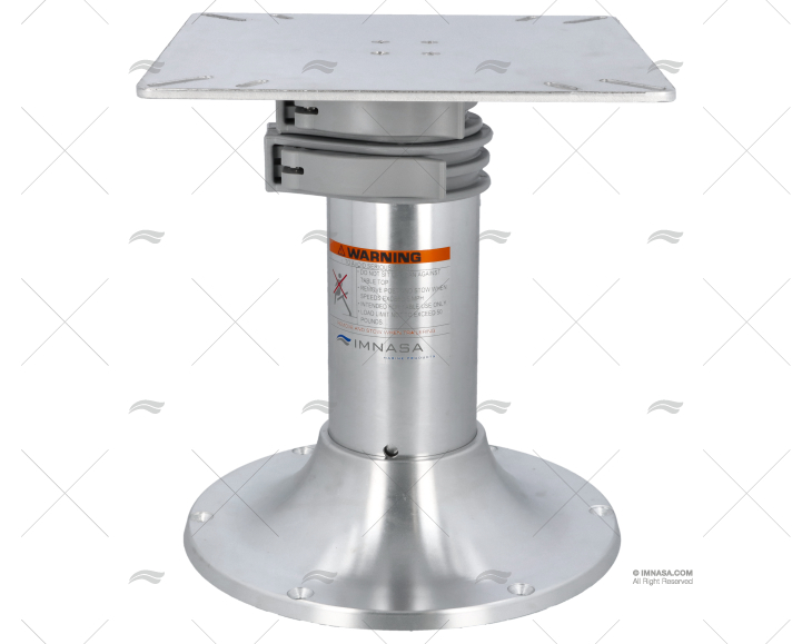 3 STAGE GAS TABLE PEDESTAL W/CLAMPS IMNASA