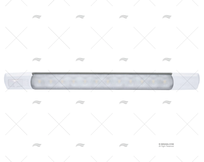 SURFACE MOUNT W/SWITCH 12V WHITE HELLA MARINE