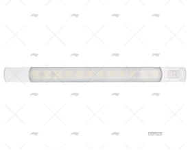 WHITE/BLUE 12V LED SURFACE STRIP LAMP