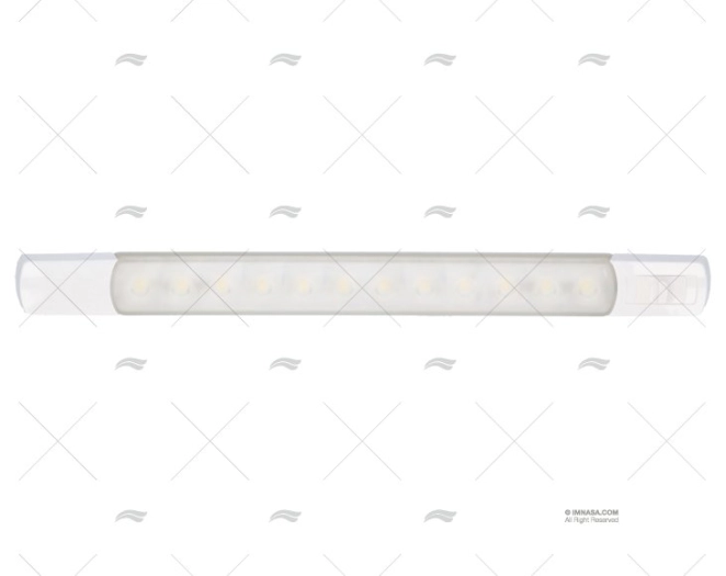 WHITE/RED 24V LED SURFACE STRIP LAMP HELLA MARINE