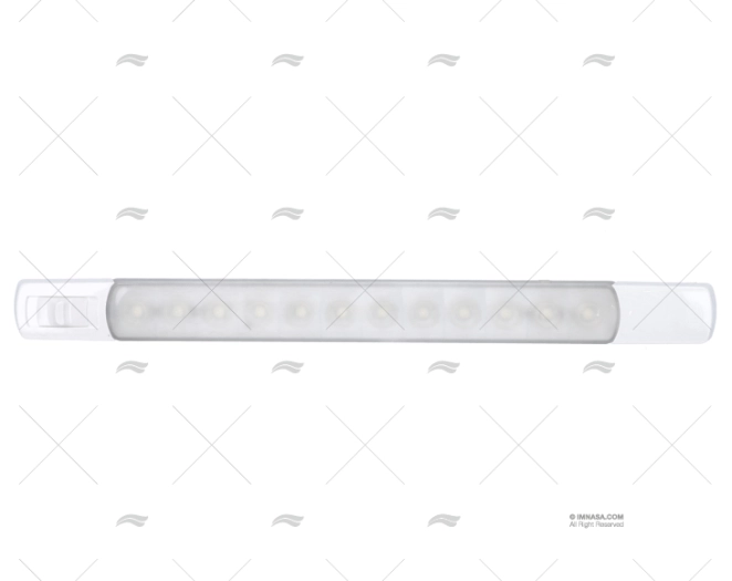 WHITE/BLUE 24V LED SURFACE STRIP LAMP HELLA MARINE