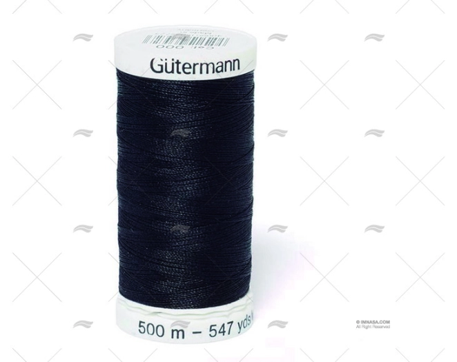 WAXED THREAD 0,8mm 500m BLACK PRYM