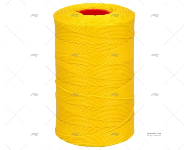 WAXED THREAD 1,0mm 500m YELLOW PRYM