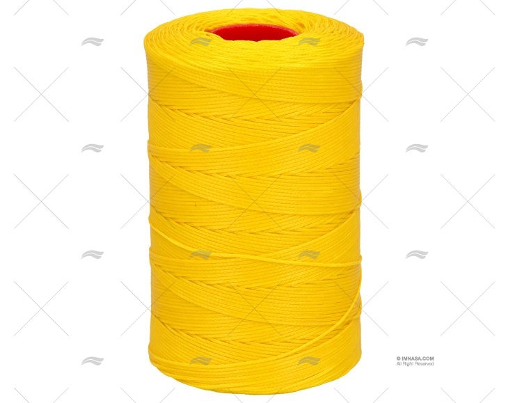 WAXED THREAD 1,0mm 500m YELLOW PRYM