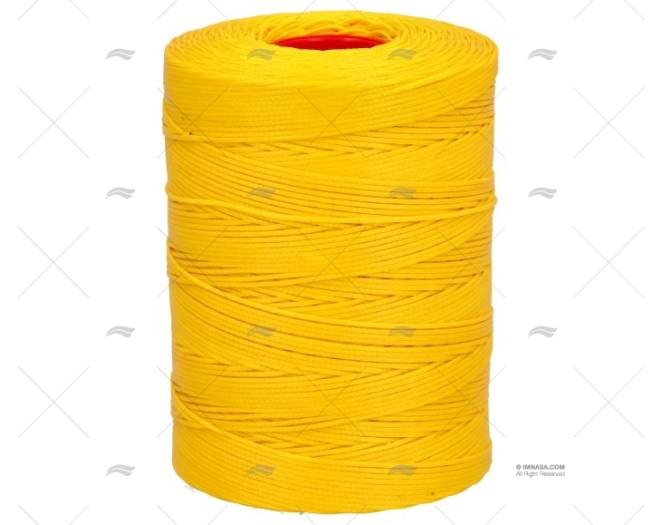 WAXED THREAD 1,2mm 500m YELLOW PRYM