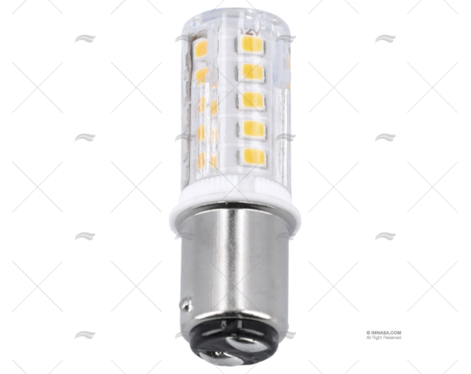 LAMPARA BA15D  12V LED 2.5W 50.47x15.2mm