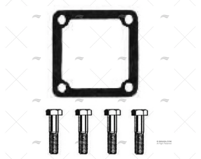 JUNTA TAPA MERC 181 CID C/TORNILLOS BARR MARINE