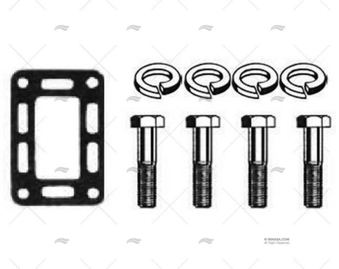 GASKET MERC V8-225 BARR MARINE