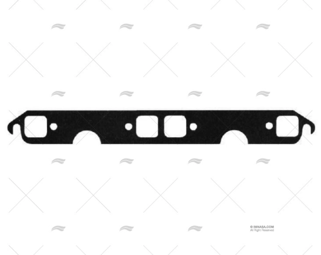 GASKET EXAUS VOLV V8 BARR MARINE