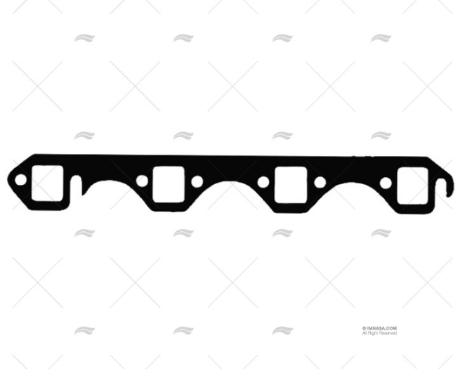 GASKET EXAUS VOLV V9 BARR MARINE