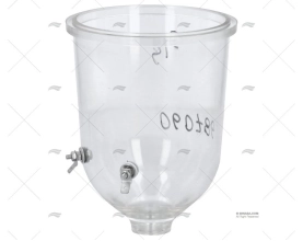 RECHANGE CUVE VERRE A/SONDE 2000/18KMALE