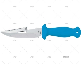 CUCHILLO DIVING C/FUN AZUL 19-H12Cm MAC COLTELLERIE